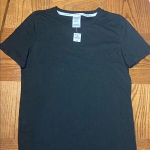 VS PINK Sleepwear PJ top, Size: Small, Black w/ Dog logo bottom left *NWT*